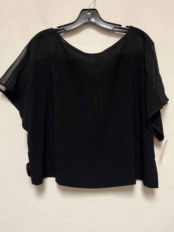 women's T-shirts with turtlenecksTop Short Sleeve By Chicos  Size: L