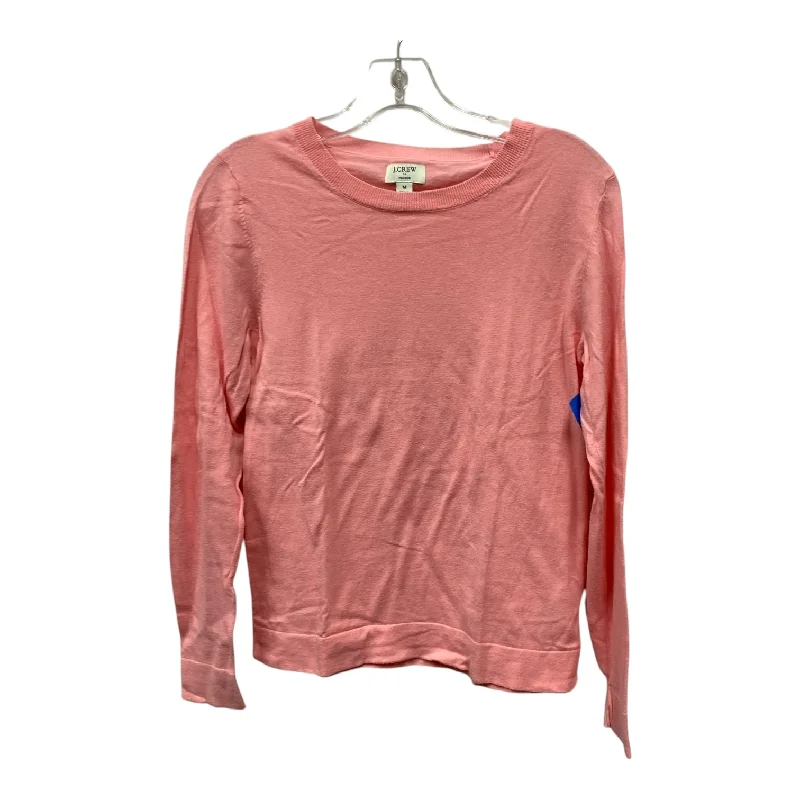 women's tops with flutter sleevesTop Ls By J. Crew In Pink, Size:M