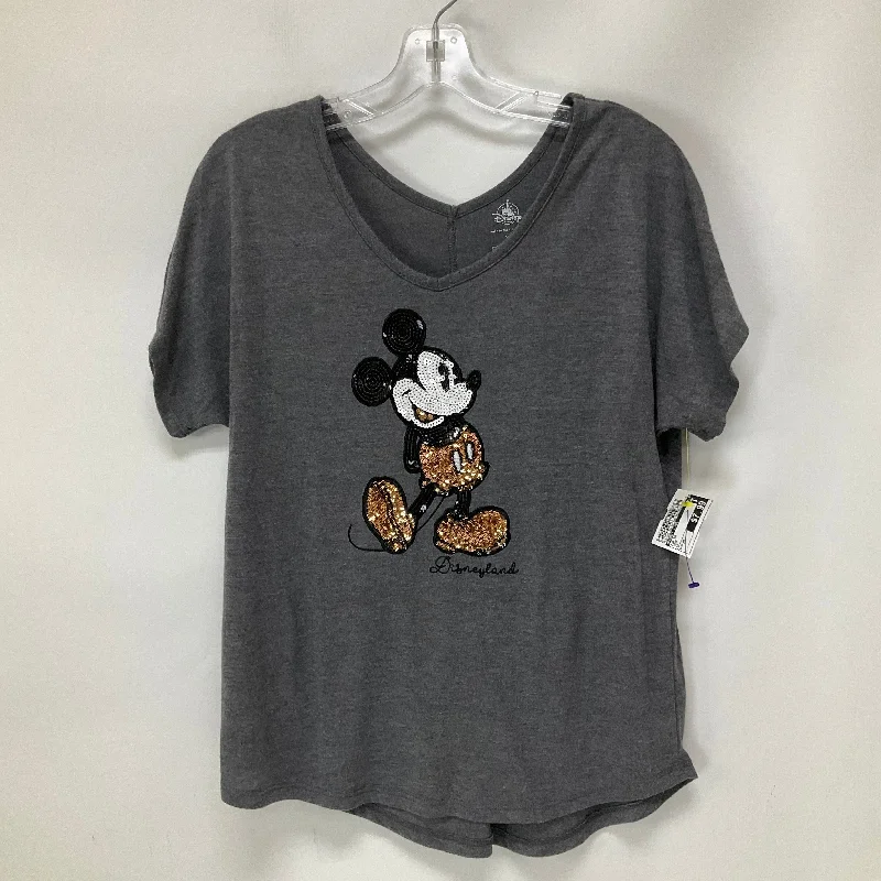 women's T-shirts for travelTop Short Sleeve By Disney Store  Size: Xs