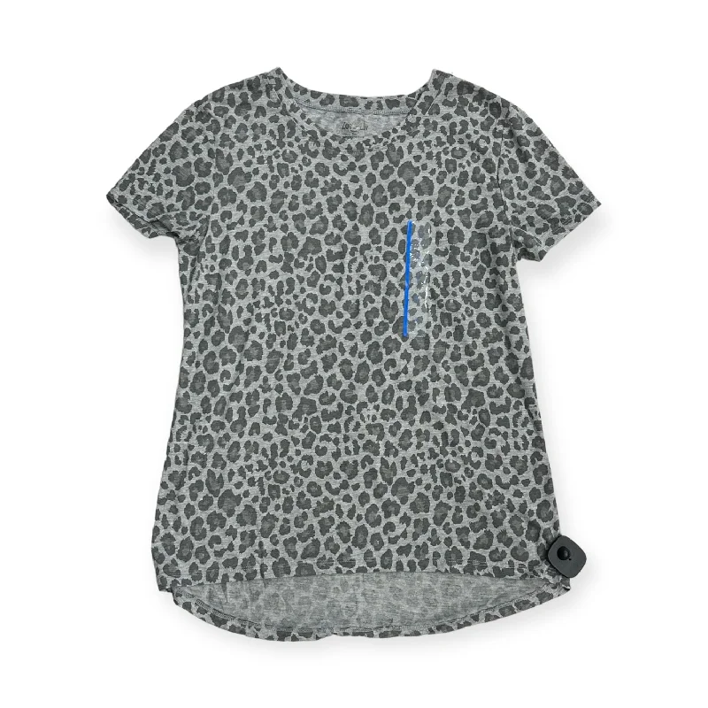 women's T-shirts with built-in brasTop Short Sleeve By Zoe And Liv  Size: L