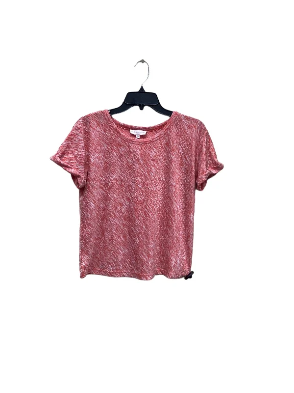 women's T-shirts with sequin embellishmentsTop Short Sleeve By Lou And Grey  Size: Xs