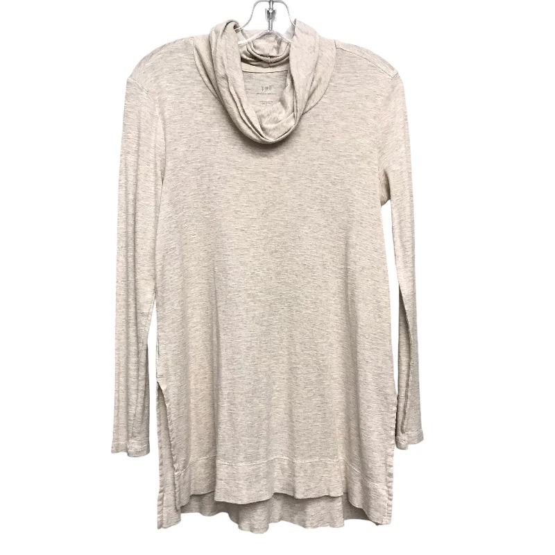 women's tops with flutter sleevesTop Ls By J. Jill In Tan, Size:S