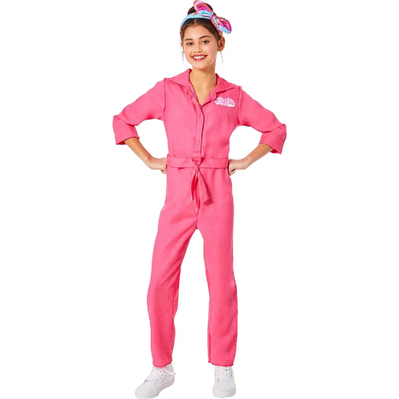 women's formal jumpsuitsBarbie Pink Utility Jumpsuit Costume for Kids, Pink Jumpsuit and Headband