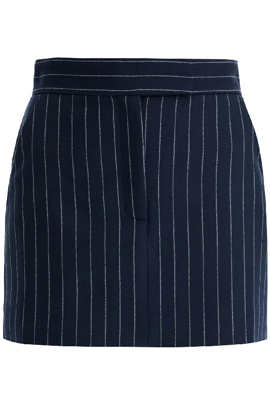 women's satin skirtsThe Andamane Women's Striped Sharon Mini Sk