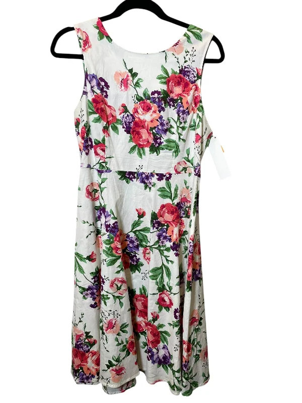 women's mini dressesDress Casual Midi By Cmc In Floral Print, Size: L