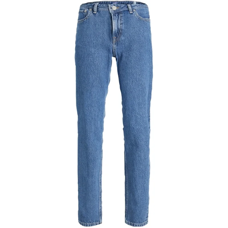 women's acid-washed denim jeansJack & Jones Junior Blue Denim Clark Original Jeans 412 Noos