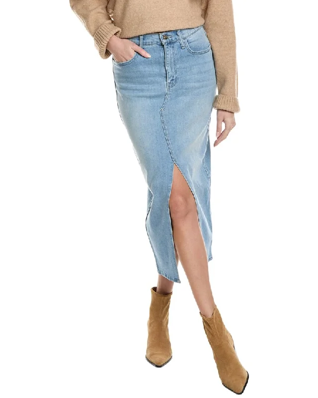 women's high-slit skirtsHUDSON Jeans Midi Skirt