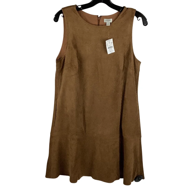 women's spaghetti strap dressesDress Casual Midi By J. Crew In Brown, Size: 8