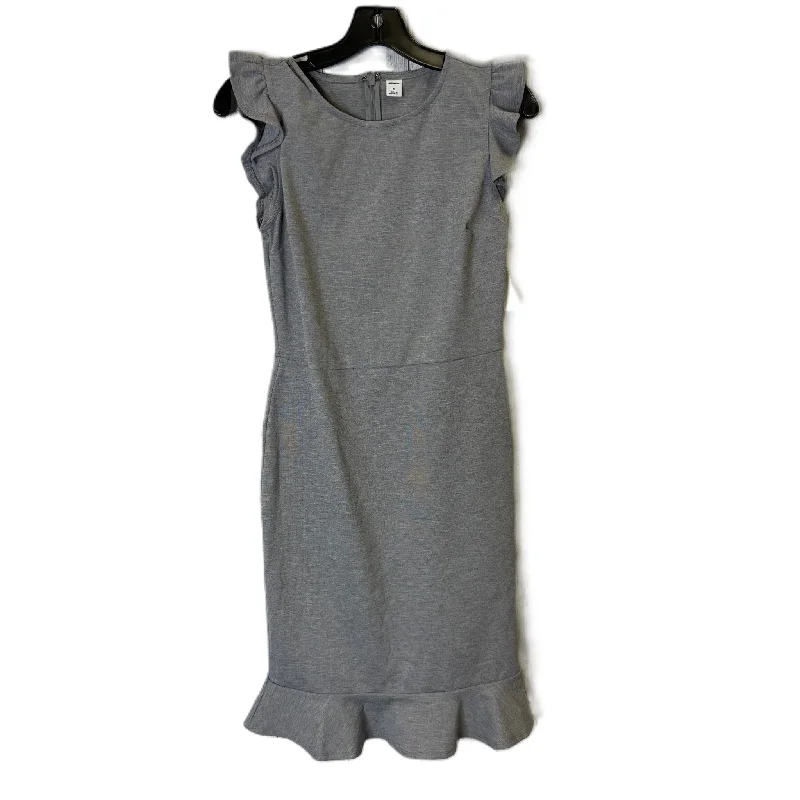 women's metallic dressesDress Casual Midi By Old Navy In Grey, Size: Xs