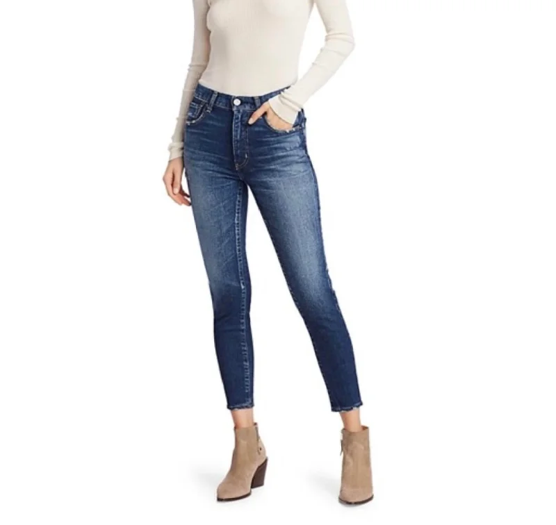 women's denim jeans for workoutsFrankfort Skinny In Blue