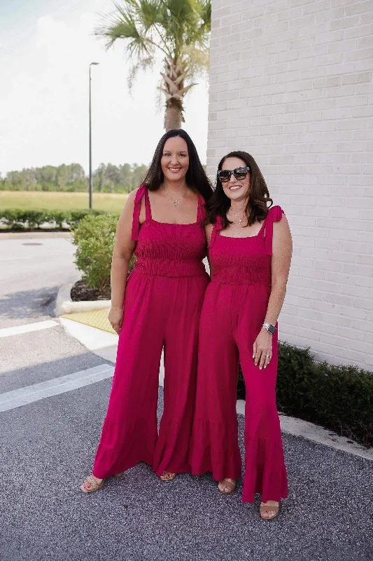 women's jumpsuits made of denimAlmost Available Flared Jumpsuit