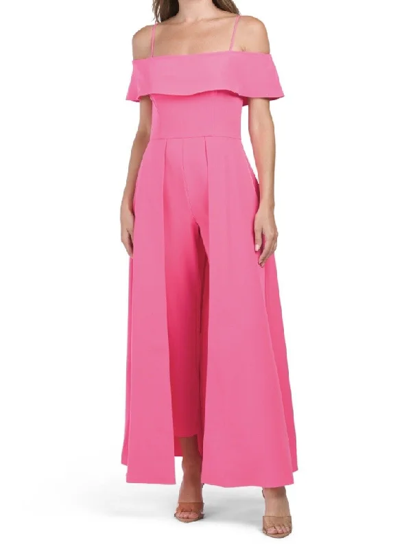 women's jumpsuits for bohemian chic8 - julia jordan hot pink jumpsuit