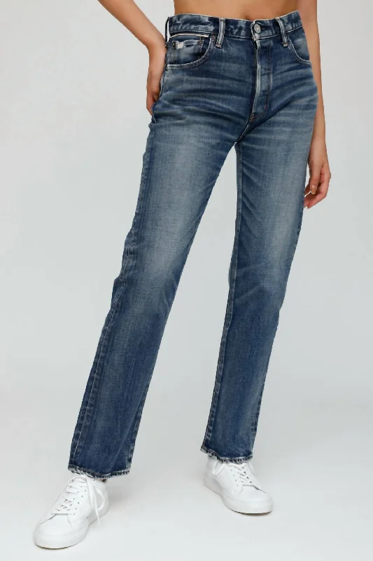 women's ripped denim jeansFarwell Straight In Dark Blue