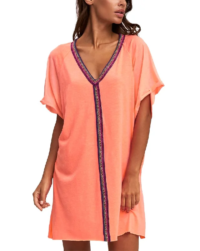 women's machine-washable dressesPitusa Pima Mini Abaya Midi Dress