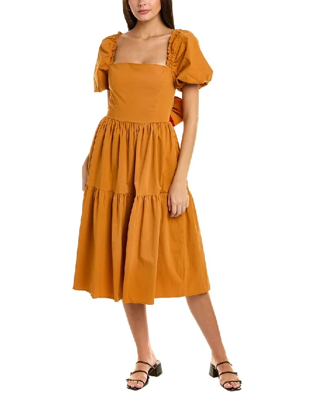 women's cotton dressesKathleen Maeve Grace Midi Dress