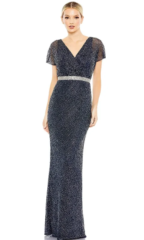 women's machine-washable dressesMac Duggal 93678 - Beaded Evening Gown