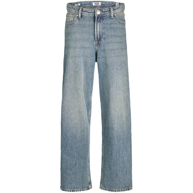 women's denim jeans for a glamorous eveningJack & Jones Junior Blue Denim Alex Original Jeans Mf 607