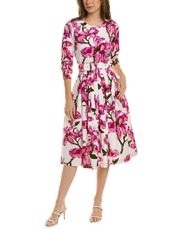 women's cold-shoulder dressesSamantha Sung Florance Midi Dress