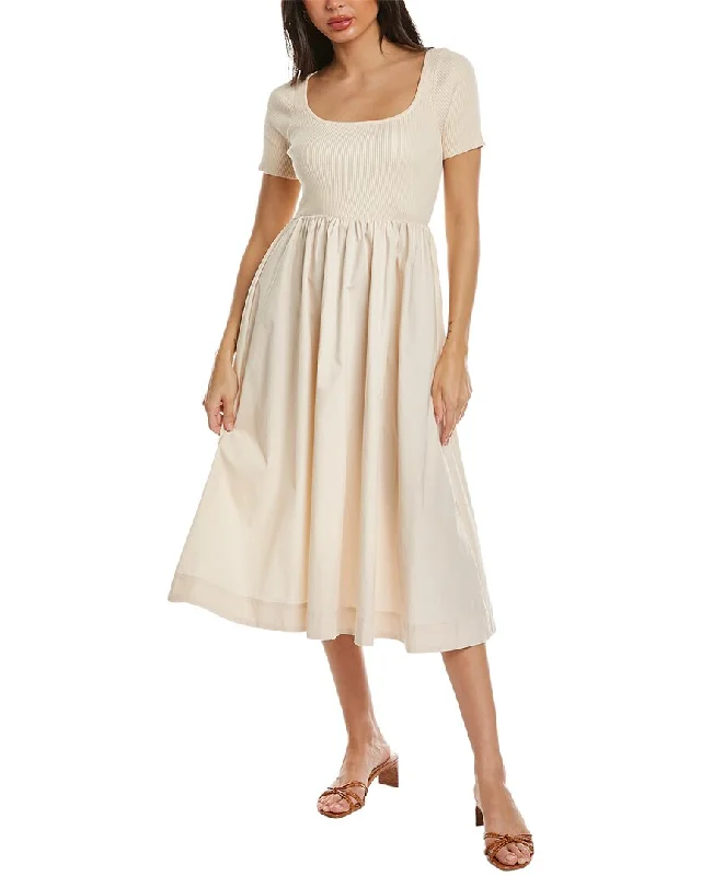 women's wedding guest dressesLucy Paris Reese Knit Midi Dress