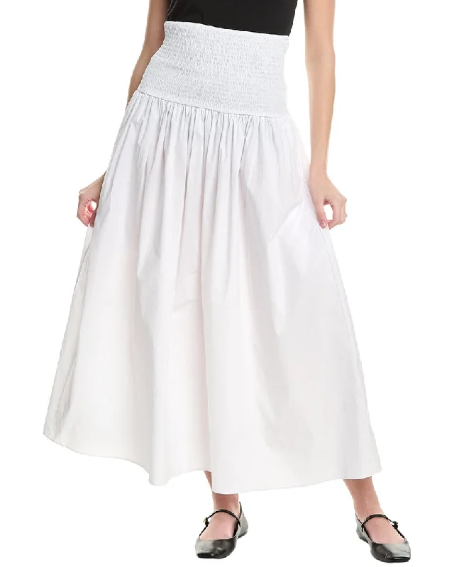 women's satin skirtsSolid & Striped The Zaria Maxi Skirt