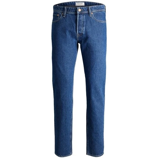 women's denim jeans with geometric patternsJack & Jones Junior Blue Denim Original Chris Jeans 723 Noos