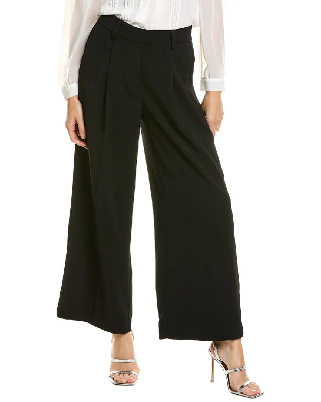 women's workout pantsAdrianna Papell Soft Twill Trouser