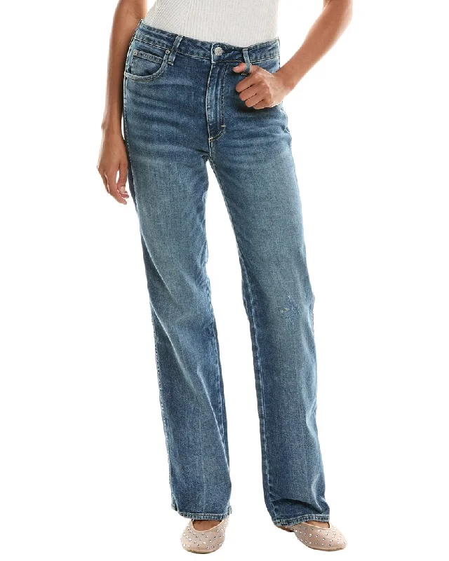 women's casual pantsAMO Willa Grace Slim Flare Jean