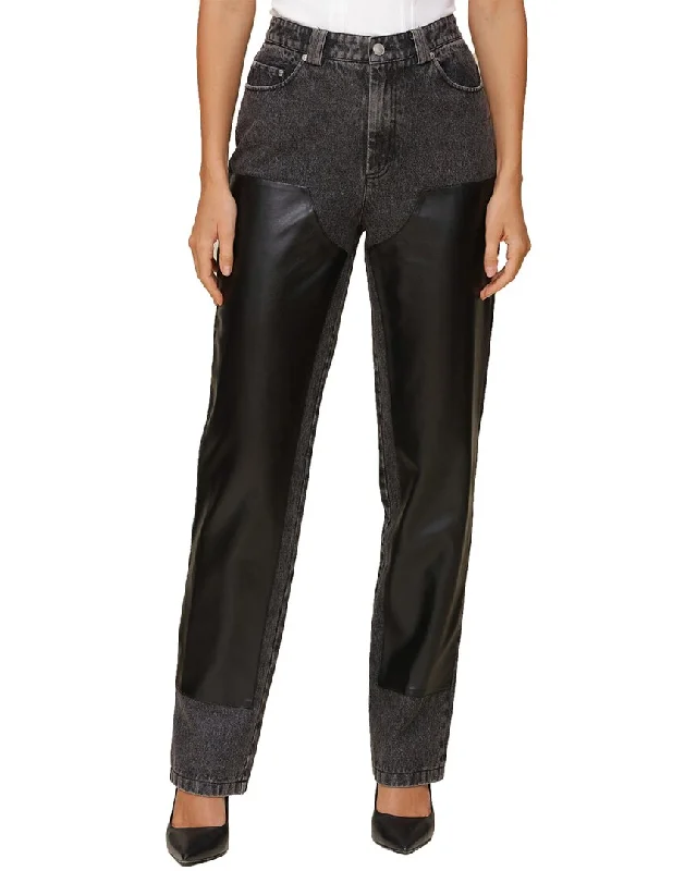 women's leather pantsAvec Les Filles Pant