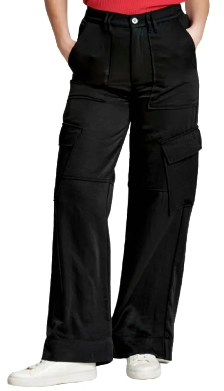 women's high-waisted pantsCairo In Black