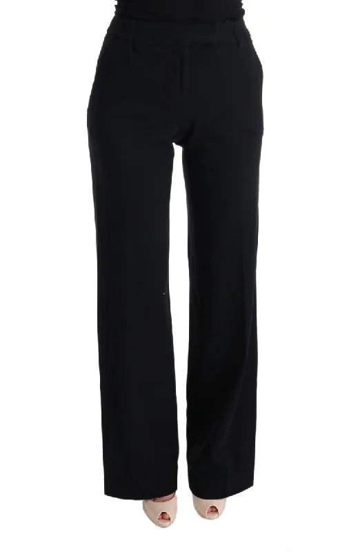 women's relaxed-fit pantsErmanno Scervino Chic  Bootcut Formal Women's Pants