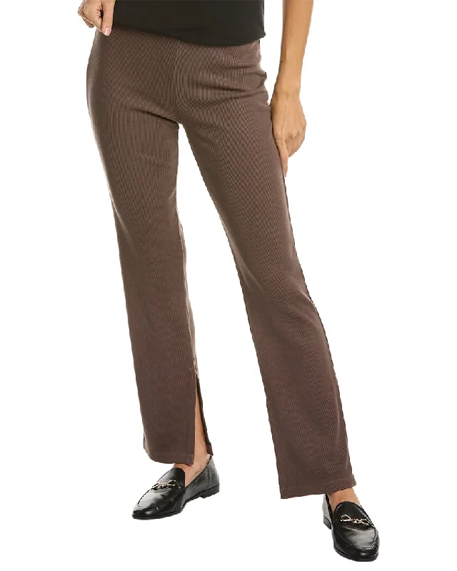 women's tall pantsLANSTON Slit Straight Leg Pant