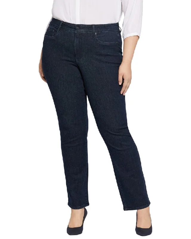 women's classic pantsNYDJ Plus Marilyn Straight Jean