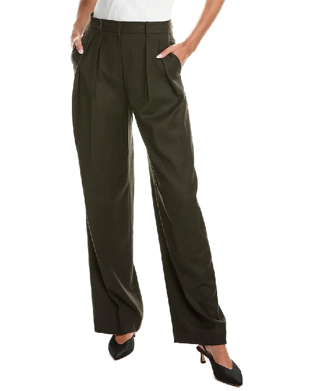 women's leggingsTheory Double Pleat Wool Pant