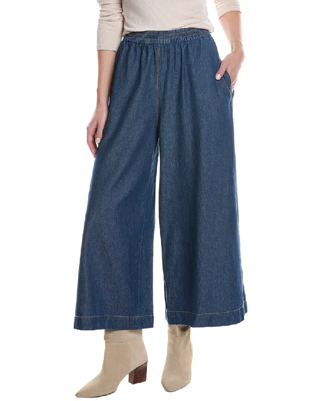 women's tactical pantsVince Camuto Wide Leg Smocked Waist Pull-On Pant