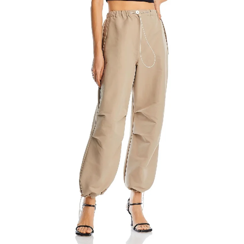 women's casual pantsWomens High Rise Drawstring Cargo Pants