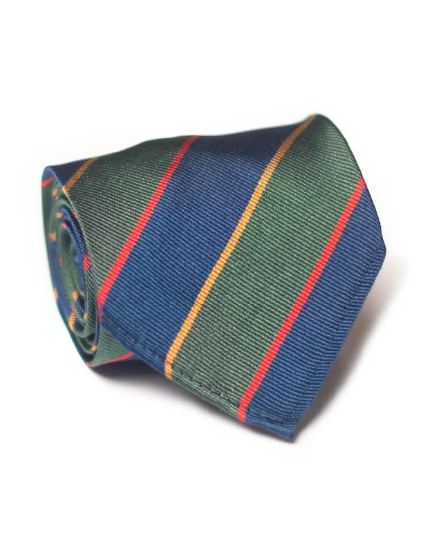 women's unique dressesREGIMENTAL STRIPE UNLINED TIE  - ARGYLE AND SUTHERLAND