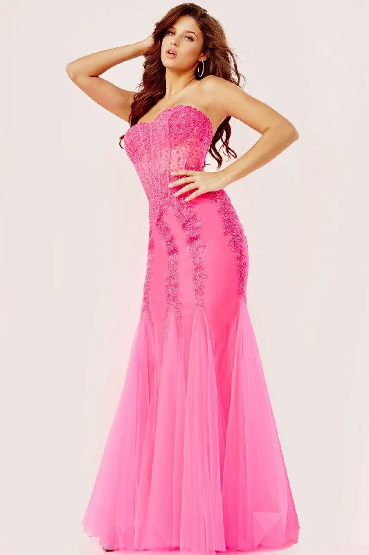 women's made-to-order dressesJovani 5908 Long Strapless Mermaid Prom Dress