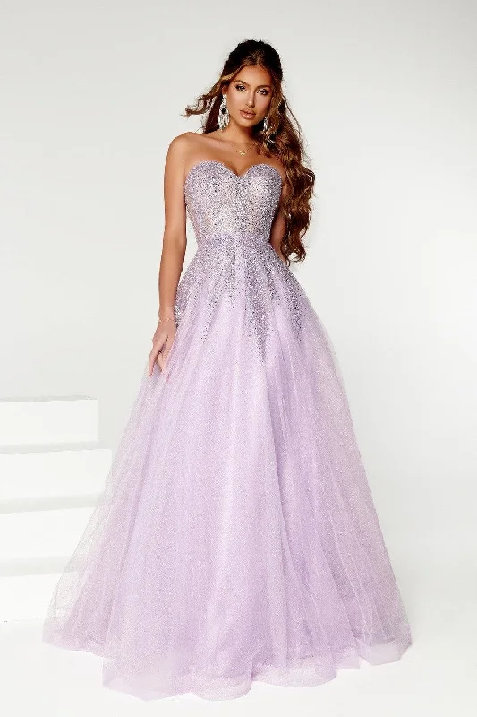 women's ball gown dressesPortia and Scarlett PS23958 Long Strapless Prom Ball Gown